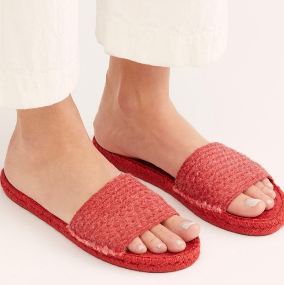 👉👣 FREE PEOPLE BEACH FRONT ESPADRILLE SANDALS NEW